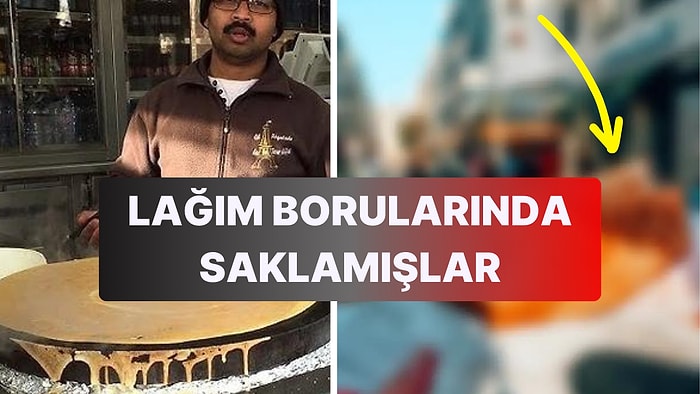 Mide Bulandıran Olay: Sokak Satıcılarının Yiyecekleri Kanalizasyonda Sakladıkları Ortaya Çıktı