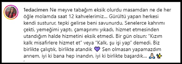 Muhteşem bir sürpriz yapan genç yaptığı paylaşıma da duygu yüklü bir mesaj yazdı.