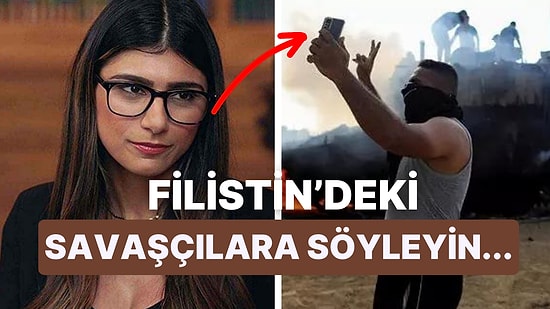 Eski Yetişkin Filmleri Oyuncusu Mia Khalifa, Hamas'ın İsrail'e Yönelik Saldırılarına Destek Verdi