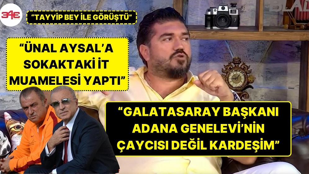 Kütahyalı, Fatih Terim'in Cumhurbaşkanı ile Görüştükten Sonra Ünal Aysal'a Tavrının Değiştiğini İddia Etti