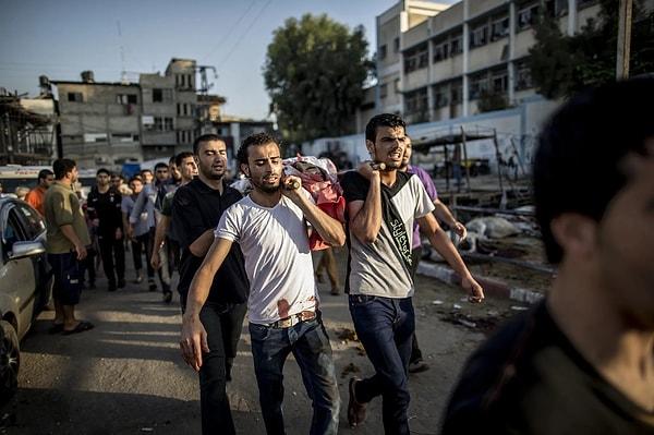 İsrail'in kampa yaptığı saldırıda, onlarca ölü ve yaralının olduğu bildiriliyor.