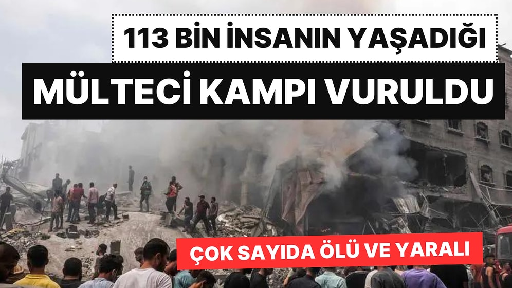 İsrail, 113 Bin Kişinin Yaşadığı Cibaliye Mülteci Kampını Vurdu: Çok Sayıda Ölü Var