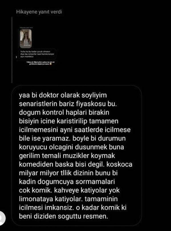 Özellikle doktorlar, senaristlerin buradaki fiyaskosunu eleştirdi ve böyle bir şeyin mümkün olmadığını söyledi.