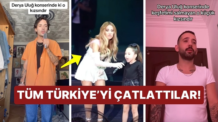 TikTok Akımına Dönüştü: Derya Uluğ ve Minik Hayranı Sahne Performansıyla Viral Oldu!