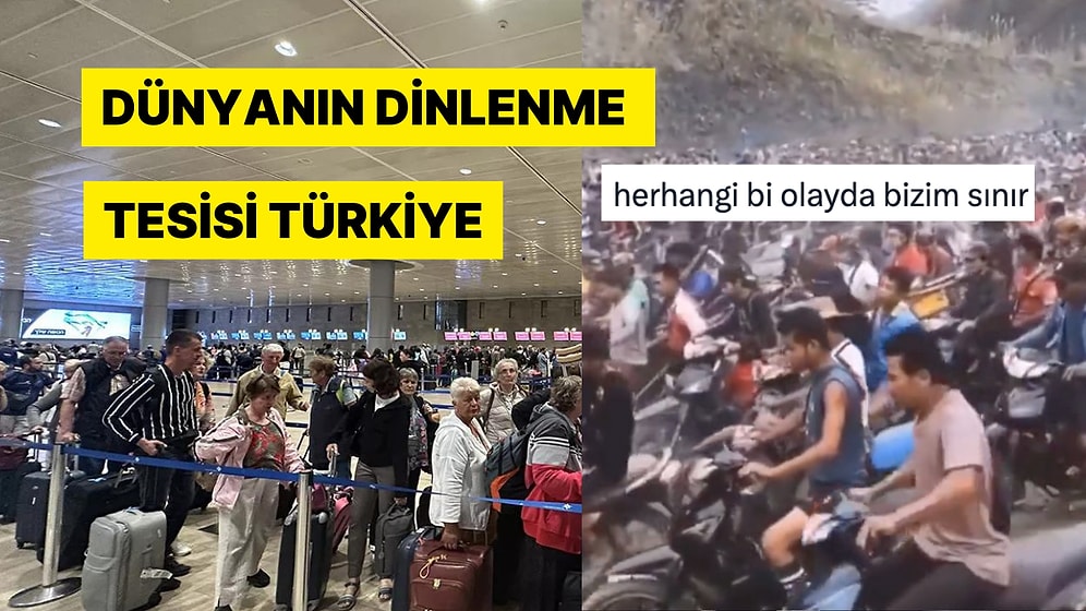 İsrail Filistin Savaşı'nın Ardından Dünyanın Dinlenme Tesisleri Haline Gelen Ülkemize Dair Tespitler