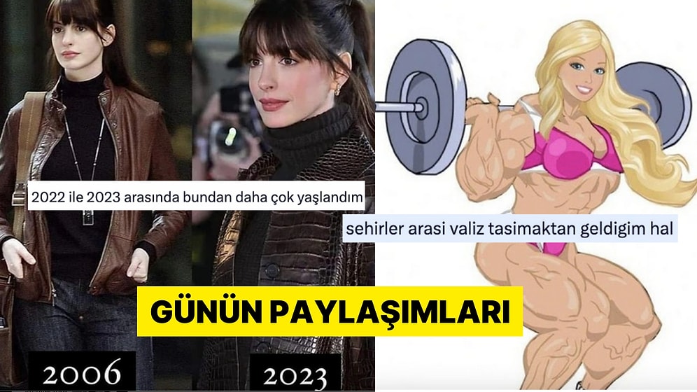 Anne Hathaway'in Yaşlanmayışından Valiz Taşımaktan Herküle Dönenlere Son 24 Saatin Viral Tweetleri