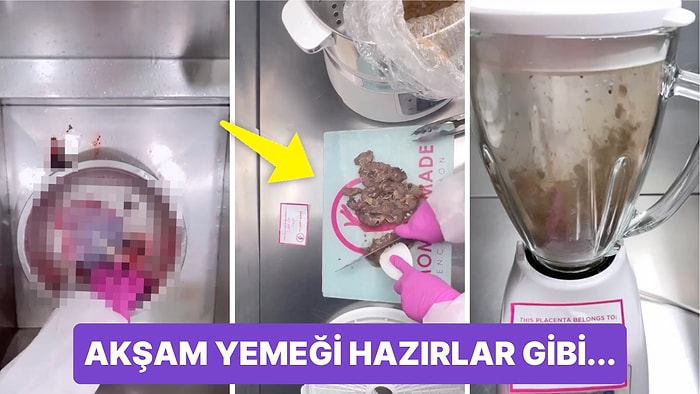 Doğum Yapan Kadınların Plasentalarından İlaç Kapsülü Hazırlayan Kadının Videoları Hayatı Sorgulatacak