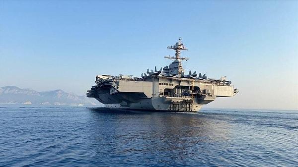 Amerika Birleşik Devletleri de İsrail'e desteğini bildirerek, savaş gemilerini İsrail'e hareket ettirdi.