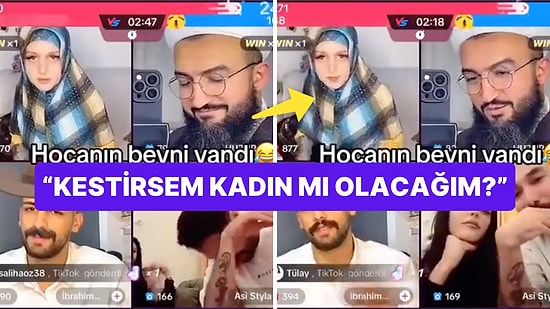 Bir İmamın TikTok Canlı Yayınında LGBT Birey ile Karşılaştığı Anlar Ortalığı Kırdı Geçirdi