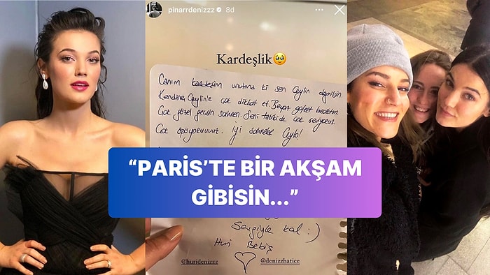 Ceylin Karakteri ile Adeta Bütünleşen Pınar Deniz'e Kardeşlerinden Duygusal Bir Mektup Geldi!