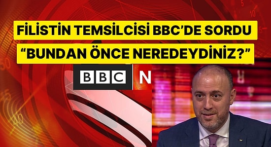 BBC'de Olaylı Tartışma! "Neden Beni Filistinliler Ölürken Çağırmadınız?"