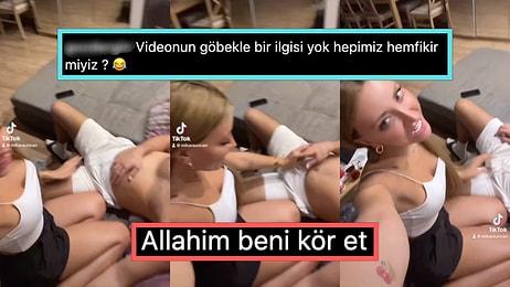 Mika Raun 'Kocasıyla' Çektiği Garip Videolar Serisine Bir Yenisini Daha Ekledi!