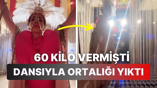 Yanıyor Buralar! Oyuncu Yeşim Ceren Bozoğlu Ateşli Dansıyla Ortalığı Kasıp Kavurdu