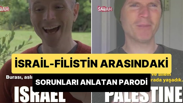 İsrail ile Filistin Arasındaki Sorunları ve Medyanın Bakış Açısını Anlatan Komedyenin Viral Olan Parodisi