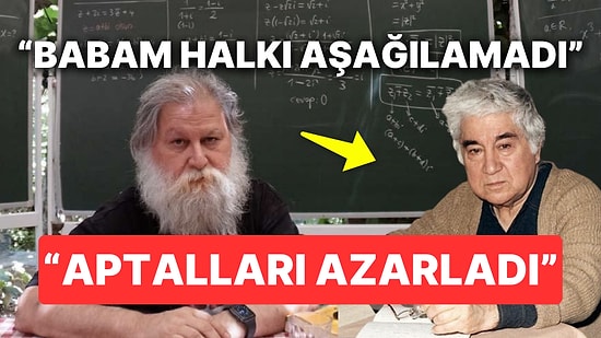 Aziz Nesin'in Oğlu Ali Nesin Ülkenin Aptallık Oranı Hakkında "%60 Aptal Çok İyi" Dedi