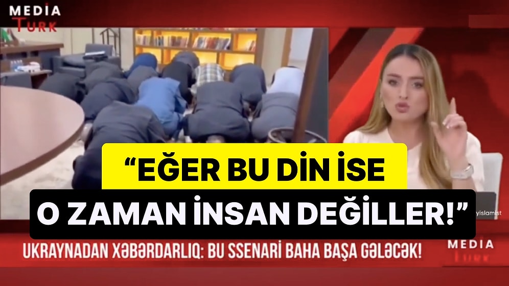 Azerbaycanlı Sunucu Hamas Liderlerinin 'Şükür Namazı' Kıldığı Görüntülere İsyan Etti