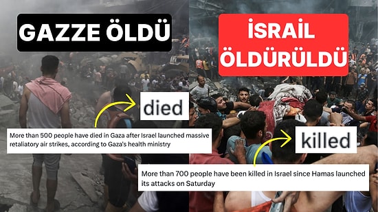 BBC'nin Yaptığı Haberde Gazze'yi "Öldü", İsrail'i "Öldürüldü" Olarak Göstermesi Tepki Çekti
