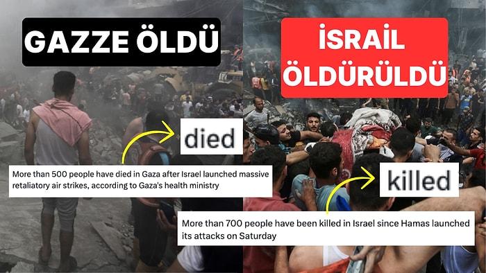 BBC'nin Yaptığı Haberde Gazze'yi "Öldü", İsrail'i "Öldürüldü" Olarak Göstermesi Tepki Çekti