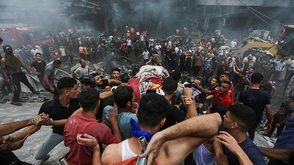Hamas'ın 7 Ekim Cumartesi günü başlatmış olduğu "Aksa Tufanı" operasyonunun karşılığı, İsrail'in Gazze'yi vurması olmuştu.