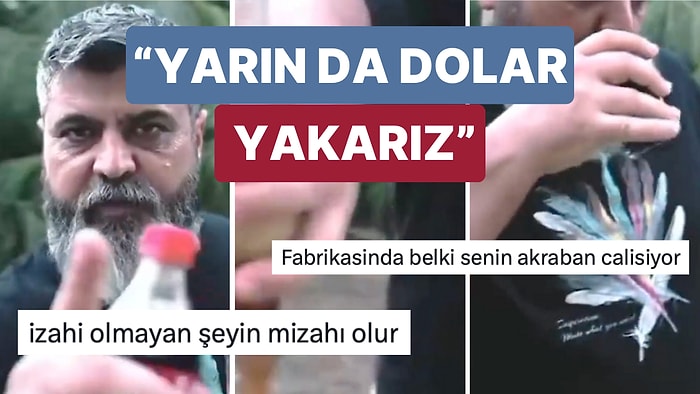 Sosyal Medya Fenomeni Kola Dökerek İsrail'i Protesto Edenleri Tiye Aldı: "Yarın da Amerika'yı Boykot Edelim"