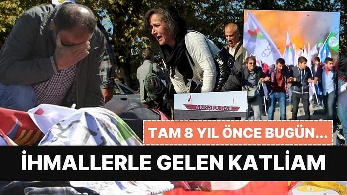 İhmallerle Gelen Katliam: Ankara Tren Garı Saldırısı'nın Üzerinden Sekiz Yıl Geçti