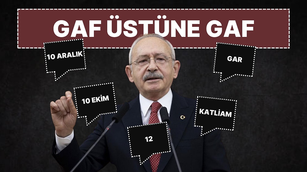 Kemal Kılıçdaroğlu'ndan Gaf Üstüne Gaf: Cümleye Bir Türlü Giremedi