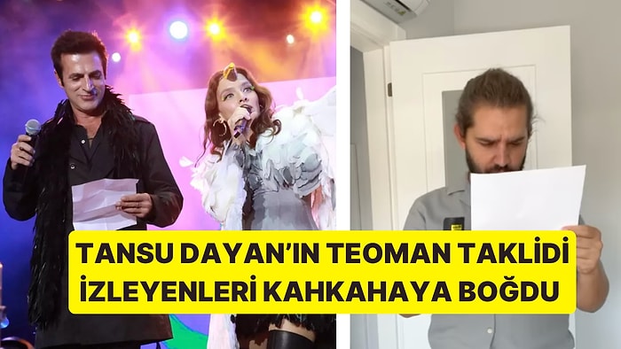 Teoman'ı Tiye Alan Tansu Dayan'ın Videosu Yorum Yağmuruna Tutuldu