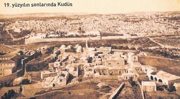 Osmanlı İmparatorluğu'nun tam 400 sene hüküm sürdüğü topraklardı burası. Kutsal Kudüs ve çevresi, günümüzün İsrail ve Filistin toprakları...