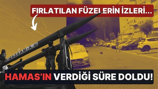 Hamas'ın Verdiği Süre Doldu! Aşkelon'a Füze Saldırıları Başladı