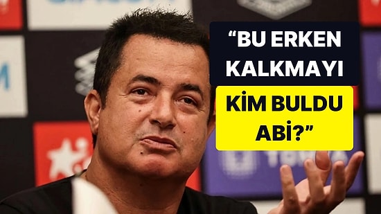 Kullanıcıların Komik Yorumları ile Acun Ilıcalı'nın Mesai Saatlerine İsyan Ettiği Anlar Yeniden Gündem Oldu