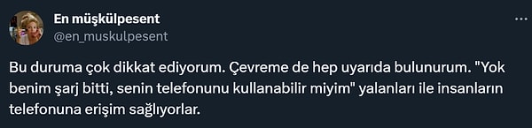 Yorumlarda başına böyle bir durum gelmesin diye dikkat edenler,