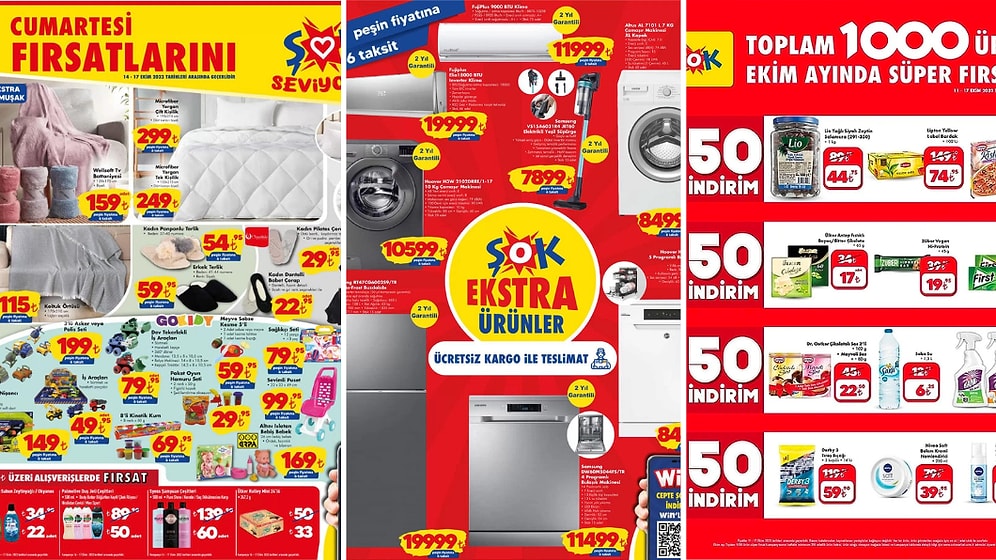 ŞOK'a Dikey Süpürge Geliyor! 14 Ekim 2023 ŞOK Aktüel Ürünler Kataloğu