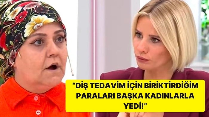 Esra Erol'da Tedavi İçin Biriktirdiği Paraları Eşinin Başka Kadınlarla Yediğini İddia Eden Kadın Şok Etti!