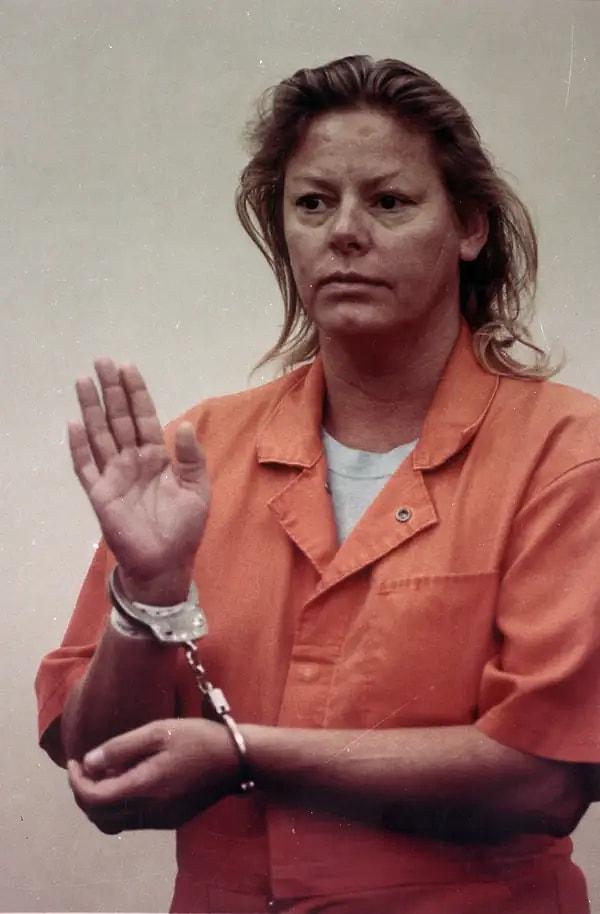 6. Dünyanın ilk kadın seri katili olarak adlandırılan Aileen Wuornos.