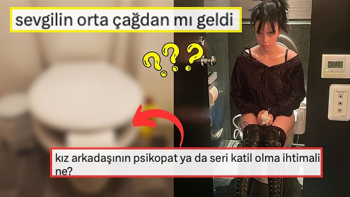 Amaç Neydi? Kız Arkadaşının Tuvaleti Bırakma Şekline İsyan Eden Adam Kafaları Karıştırdı