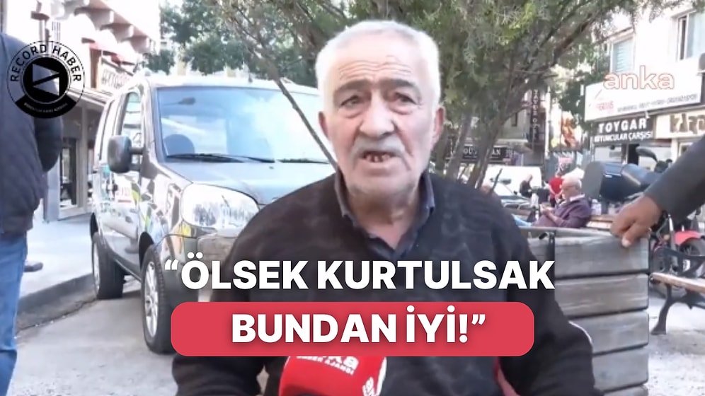 Sokak Röportajı Sırasında Bir Vatandaş Yaşadığı Geçim Sıkıntıları Sitemkar Bir Dille Anlattı