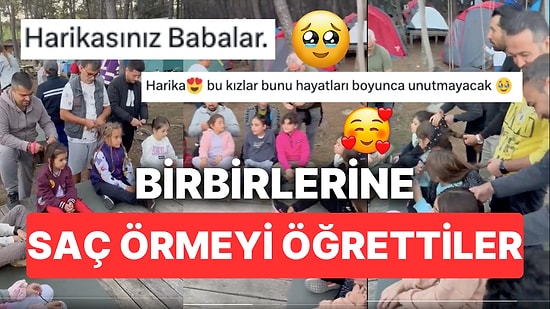 İBB'nin Düzenlediği Baba-Kız Kampından Yayınlanan Görüntüler İçinizi Isıtacak