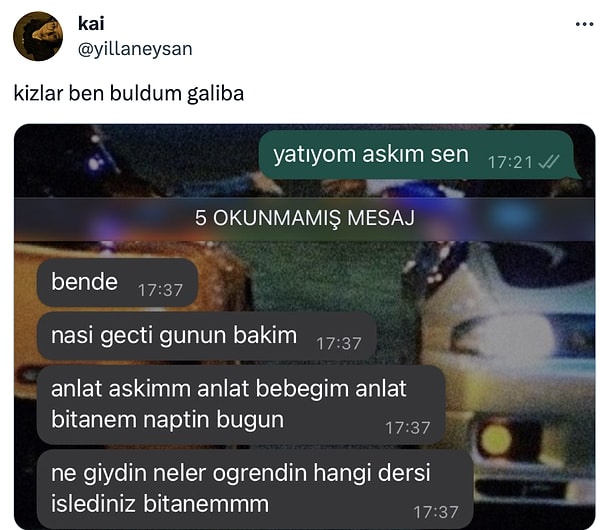 Bir yanlışı mı oldu acaba?