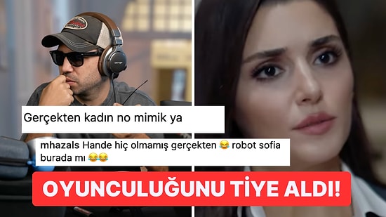 Ali Köstekçi Son Videosuyla Hande Erçel'in Oyunculuğuna Müthiş Bir Gönderme Yaptı!