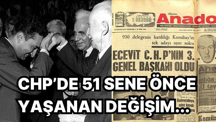 CHP'de Liderlik Yarışı Devam Ediyor. Peki, Ecevit'in İnönü'yü Yendiği 1972 Kurultay'ını Kim Hatırlamak İster?