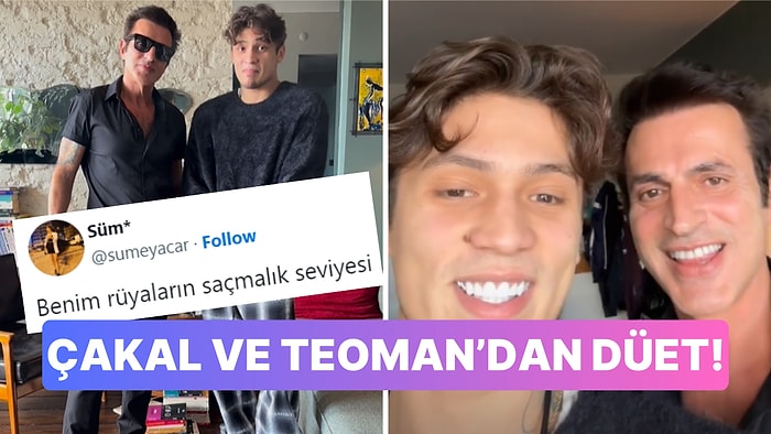 Teoman ve Çakal "Beni Her Yerden Engellemiş" Düeti İçin Bir Arada