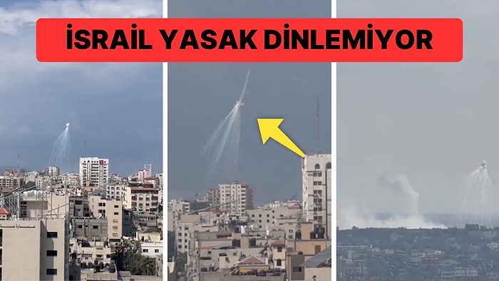 İsrail Yasak Dinlemiyor: Gazze’ye Fosfor Bombası Attılar