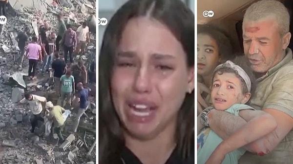 Büyükannesinin öldüğünü Facebook'tan öğrenen İsrailli mağdur Mor Bayder'in, Hamas'ın saldırdığı müzik festivalini organize eden biri ölü, diğeri kayıp ikiz kardeşlerin ablası Ausa Meir'in ve füze saldırısından sağ kurtulan kızlarını avutan Gazzeli babanın hikayesi kan dondurdu.