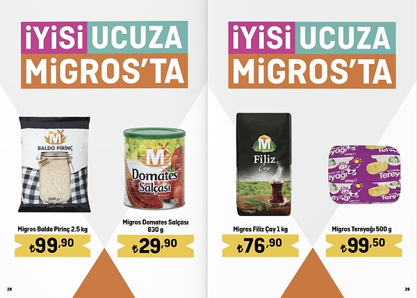 Migros Baldo Pirinç 2,5 Kg 99,90 TL