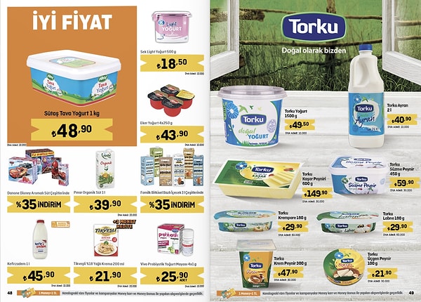 Sütaş Tava Yoğurt 1 Kg 48,90 TL