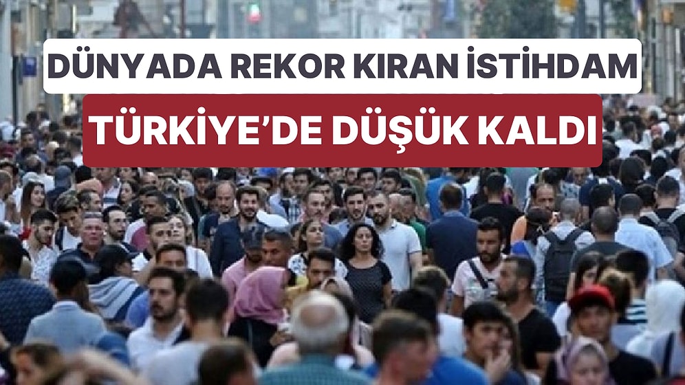 En Düşük İstihdam Türkiye'de: OECD Bölgesi'nde İstihdam ve İşgücüne Katılım Oranları Rekor Seviyelere Ulaştı