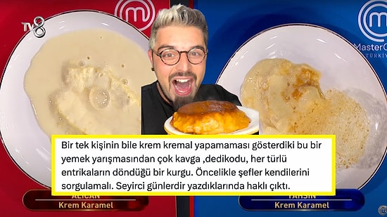 MasterChef'ten Elenen Uğur Kardaş, Krem Karamel Yapamayan All Star Kadrosuyla Çok Fena Dalga Geçti!