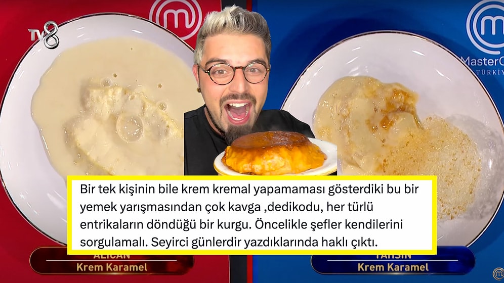 MasterChef'ten Elenen Uğur Kardaş, Krem Karamel Yapamayan All Star Kadrosuyla Çok Fena Dalga Geçti!