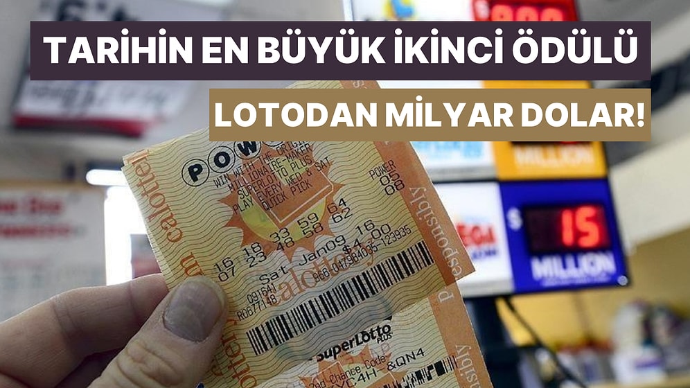 Loto Tarihinin En Büyük İkinci İkramiyesi Sahibini Buldu: Powerball'dan Milyar Dolarlık Büyük Ödül!