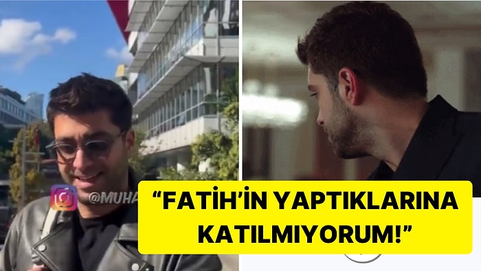 Kızılcık Şerbeti'nin Fatih'i Doğukan Güngör "Fatih'i Tokatla" Sitesi Hakkında Konuştu